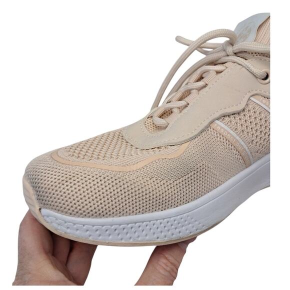 Avenue Nude Peach Sneakers EU Size 39 US Size 8.5 Mesh Slip-On Sock Shoe - Picture 14 of 15